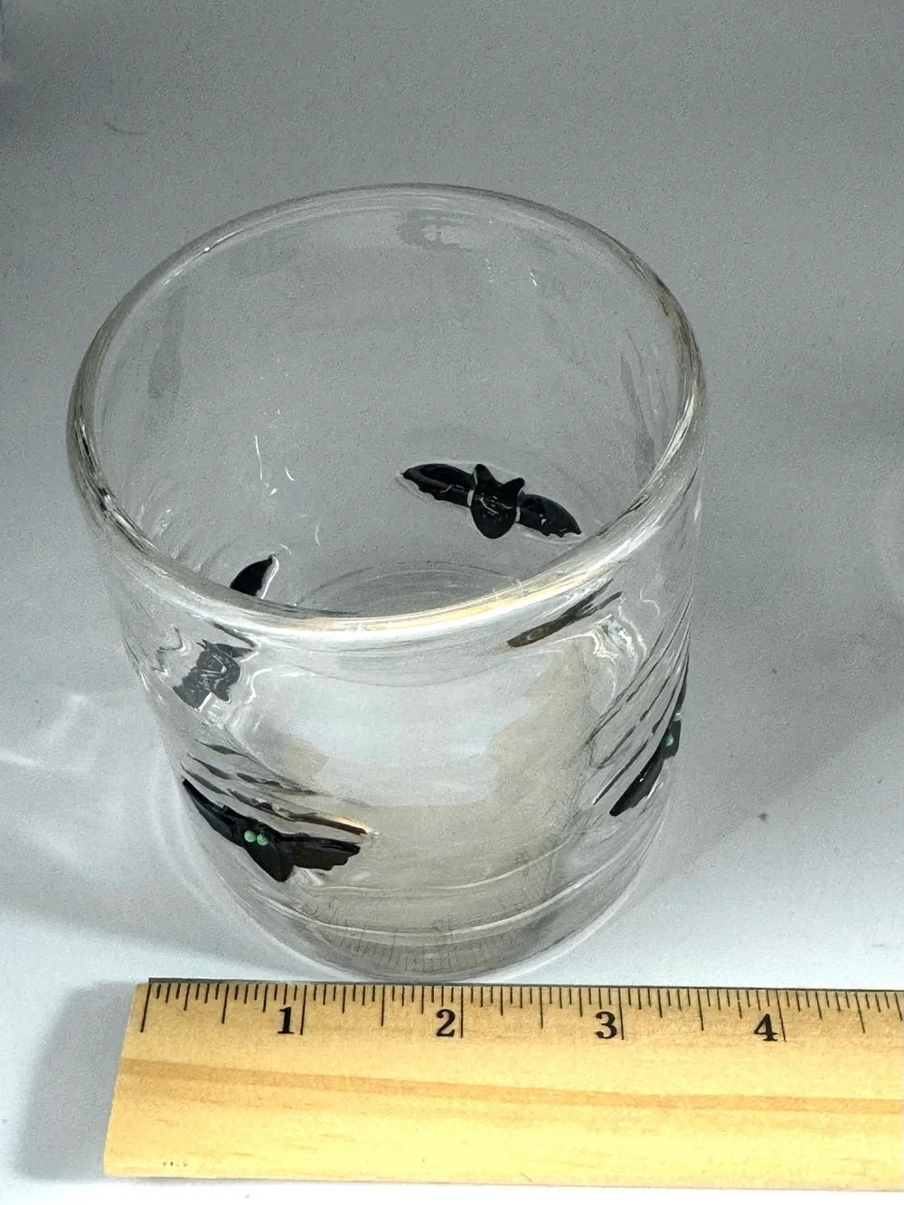 Set of 2 Halloween Clean with Black Bat